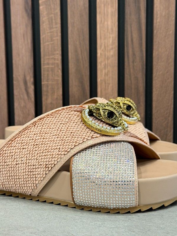 Kurt Geiger - Chelsea Cross Strap - Roze