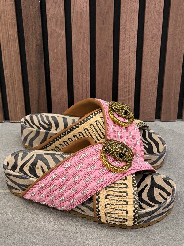 Kurt Geiger - Chelsea Cross Strap - Roze