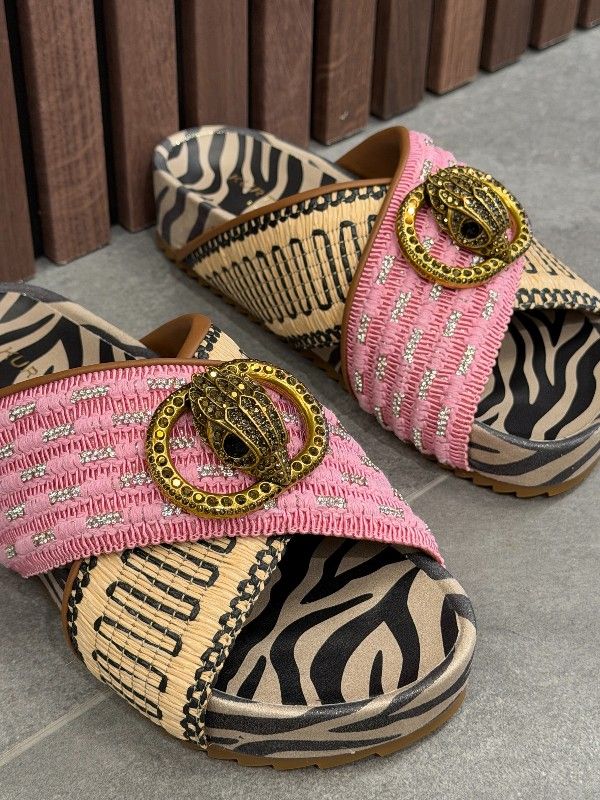 Kurt Geiger - Chelsea Cross Strap - Roze