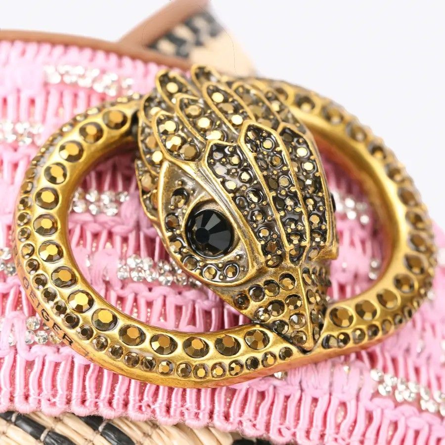 Kurt Geiger - Chelsea Cross Strap - Roze