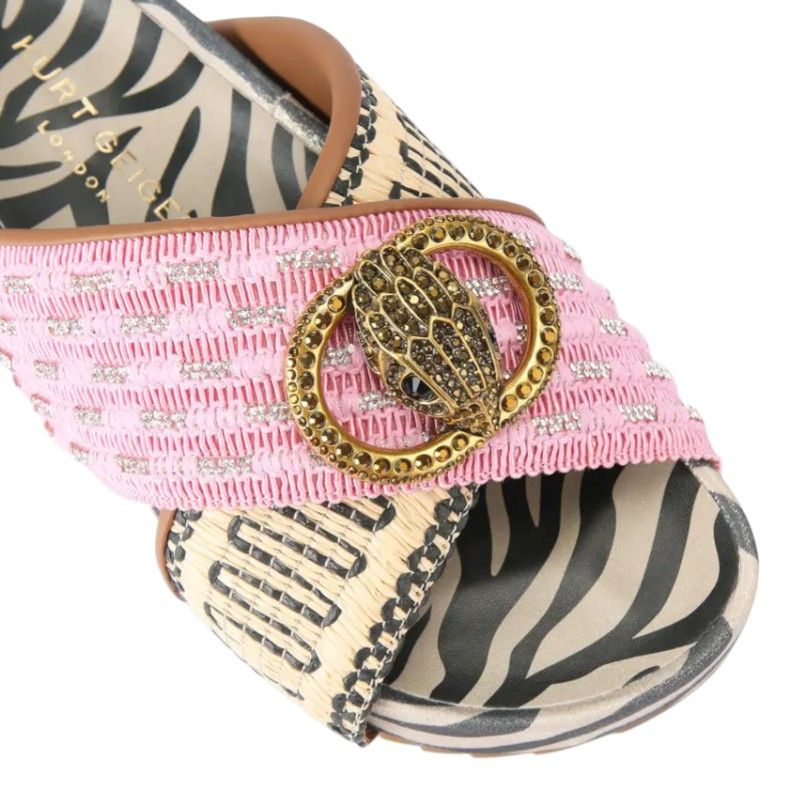 Kurt Geiger - Chelsea Cross Strap - Roze