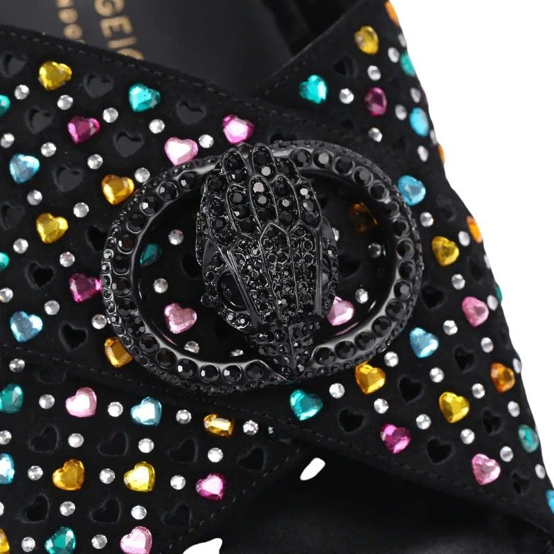 Kurt Geiger - Chelsea Cross Strap - Zwart