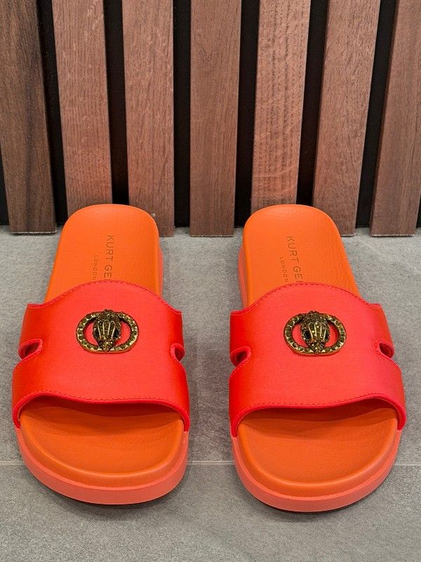 Kurt Geiger - Chelsea Cut Out Slide - Oranje