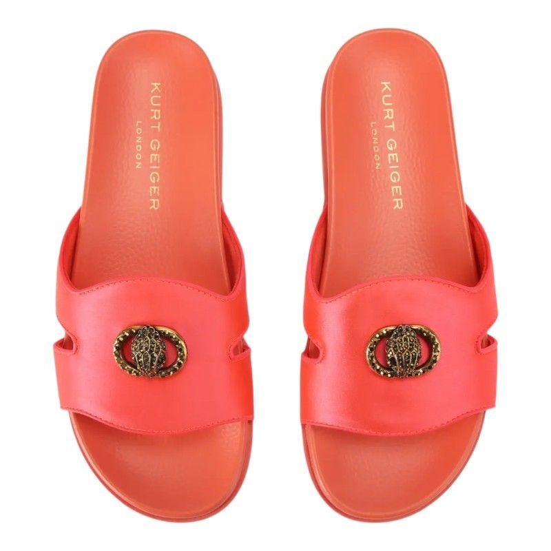 Kurt Geiger - Chelsea Cut Out Slide - Oranje