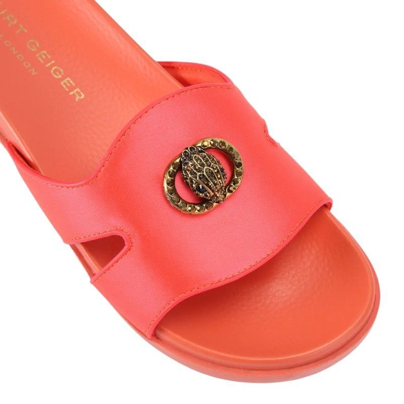 Kurt Geiger - Chelsea Cut Out Slide - Oranje