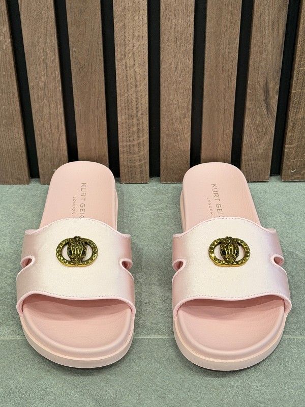 Kurt Geiger - Chelsea Cut Out Slide - Roze
