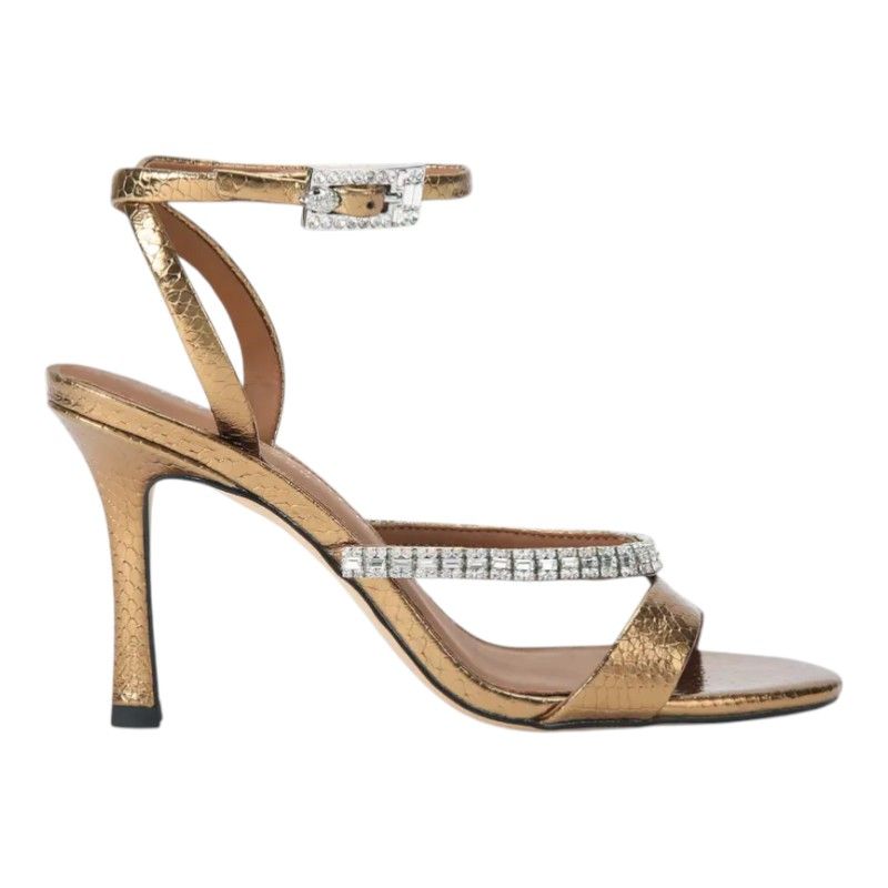 Kurt Geiger - Crystal Strap Sandal 90 - Brons
