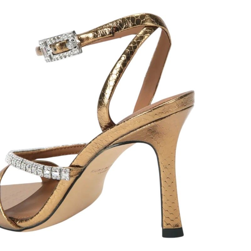 Kurt Geiger - Crystal Strap Sandal 90 - Brons
