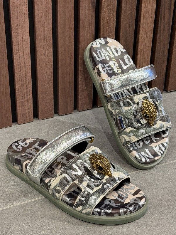 Kurt Geiger - Eagle Cut Out Sandal - Groen