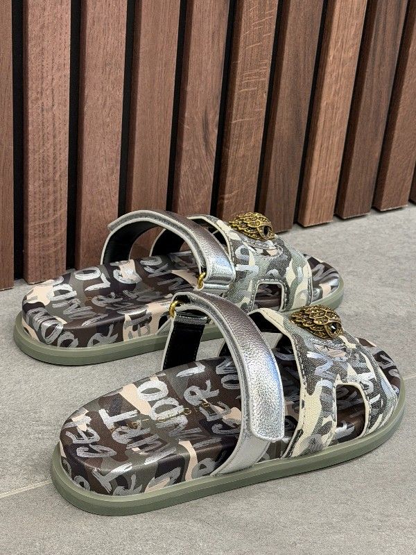 Kurt Geiger - Eagle Cut Out Sandal - Groen