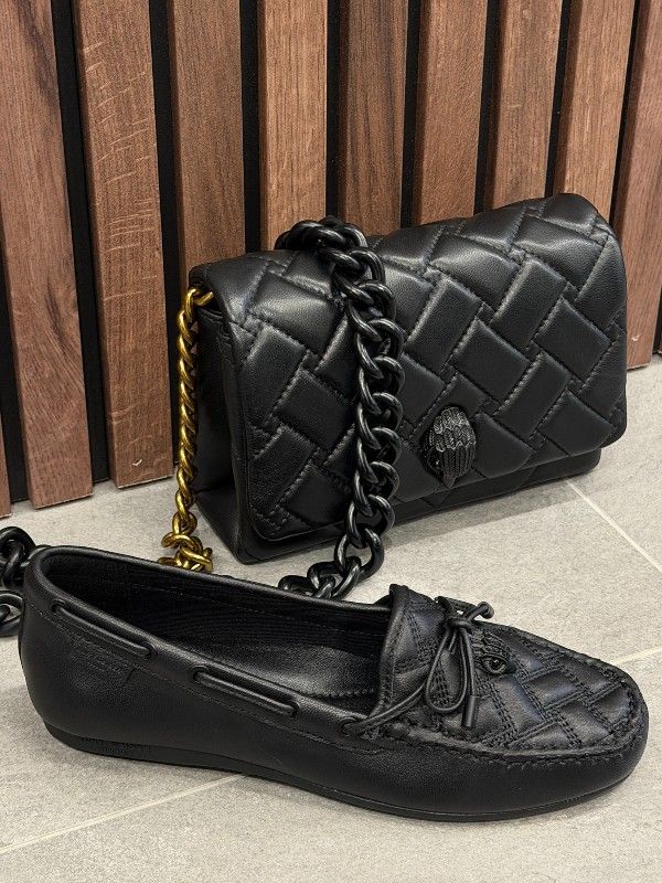 Kurt Geiger - Eagle Moccasin Drench - Zwart