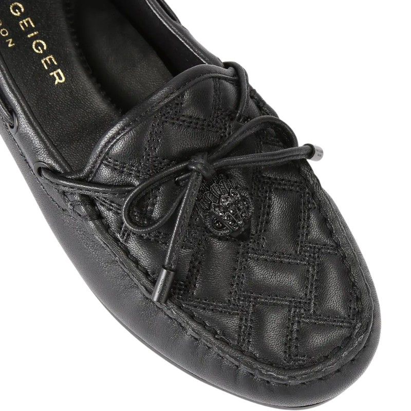 Kurt Geiger - Eagle Moccasin Drench - Zwart