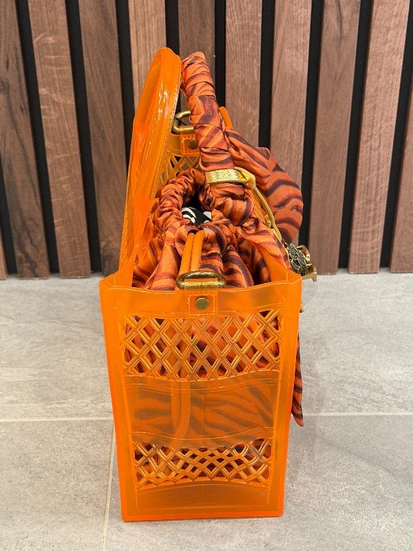 Kurt Geiger - Jelly Sm Tote Bag - Oranje