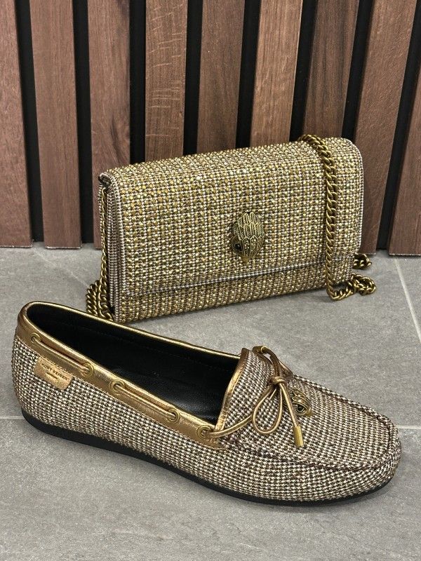 Kurt Geiger - Kensington Chain Wallet - Goud