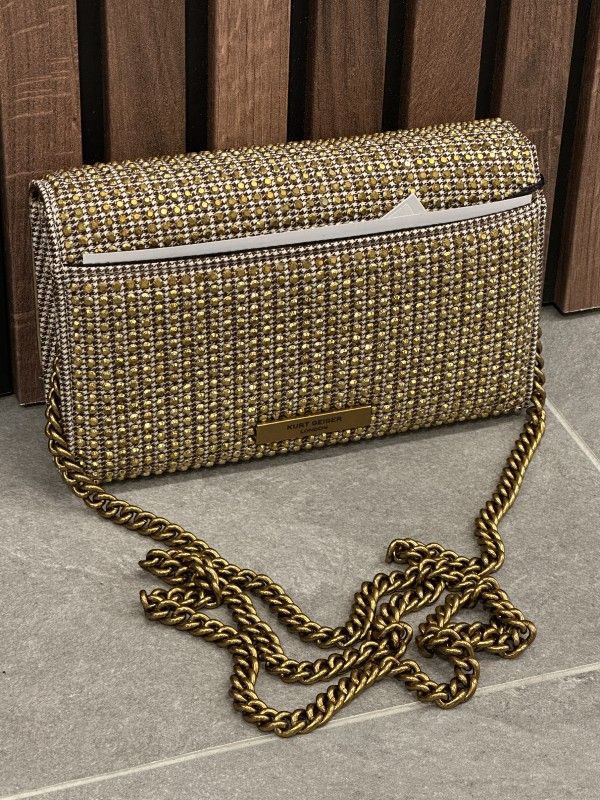 Kurt Geiger - Kensington Chain Wallet - Goud