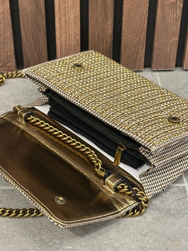 Kurt Geiger - Kensington Chain Wallet - Goud