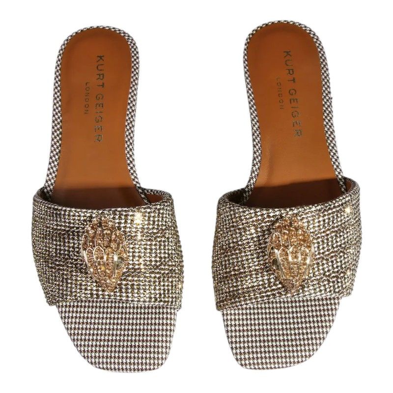 Kurt Geiger - Kensington Flat Sandal - Beige