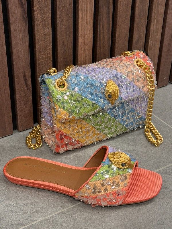 Kurt Geiger - Kensington Flat Sandal - Meerkleurig