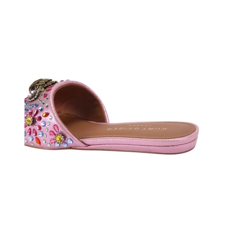 Kurt Geiger - Kensington Flat Sandal - Roze
