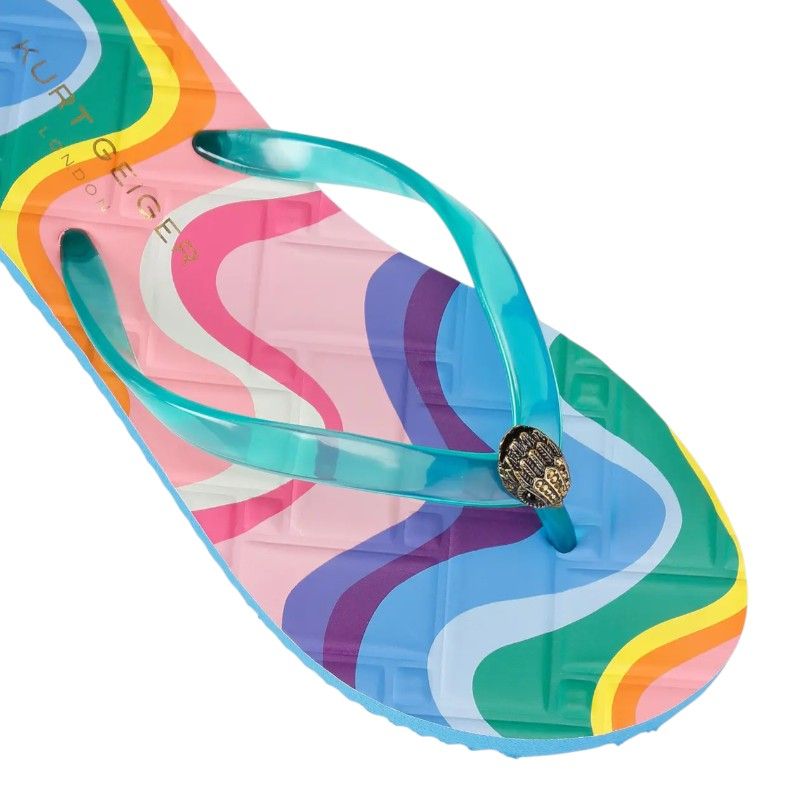 Kurt Geiger - Kensington Q Flip Flop - Blauw