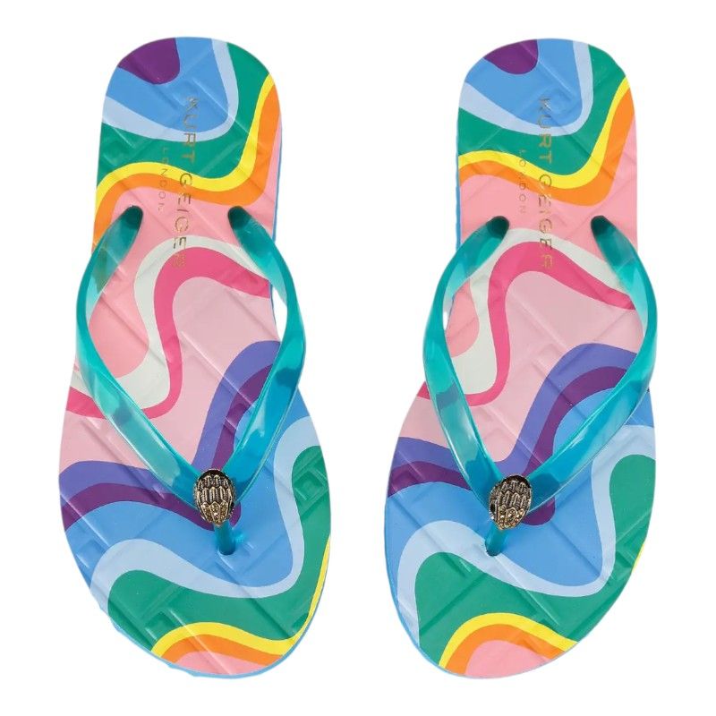 Kurt Geiger - Kensington Q Flip Flop - Blauw