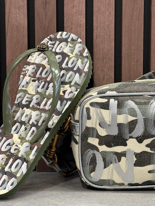 Kurt Geiger - Kensington Q Flip Flop - Groen