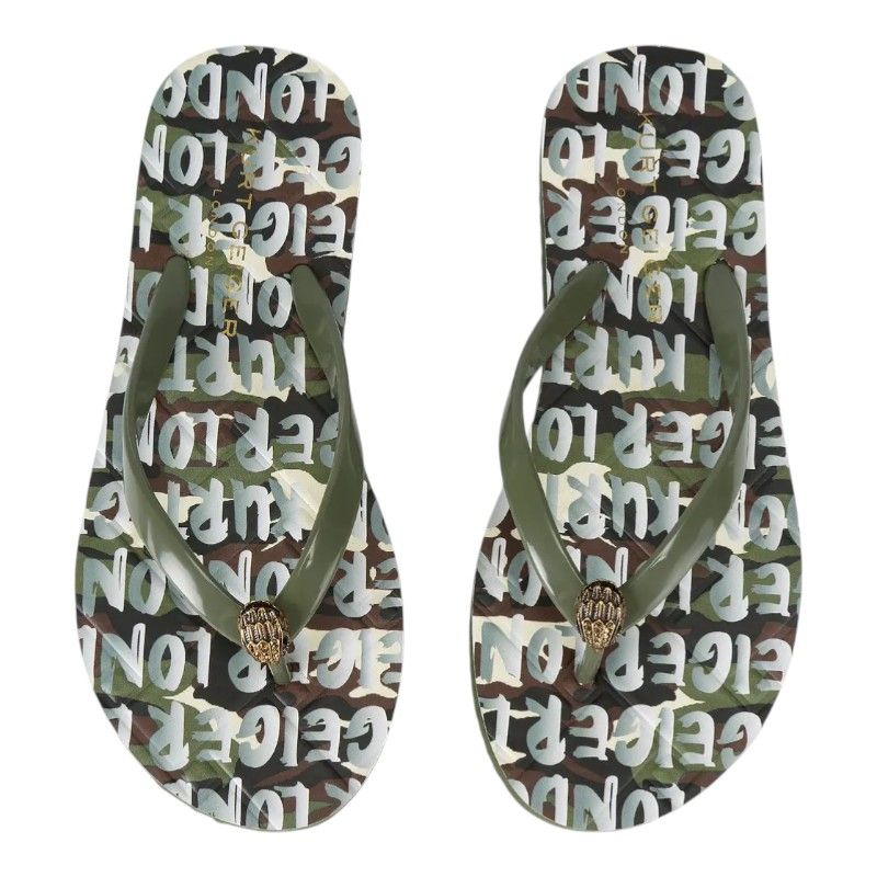 Kurt Geiger - Kensington Q Flip Flop - Groen