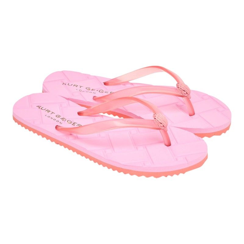 Kurt Geiger - Kensington Q Flip Flop - Roze