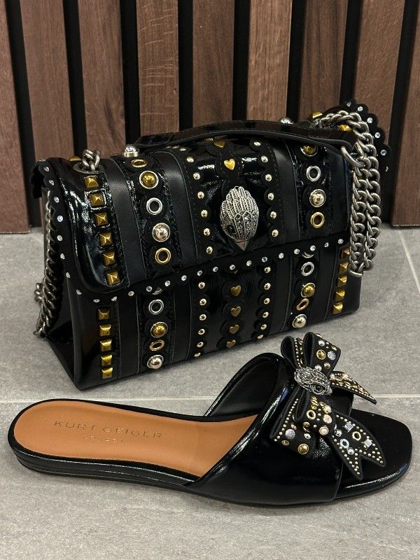 Kurt Geiger - Kensington Studs - Zwart