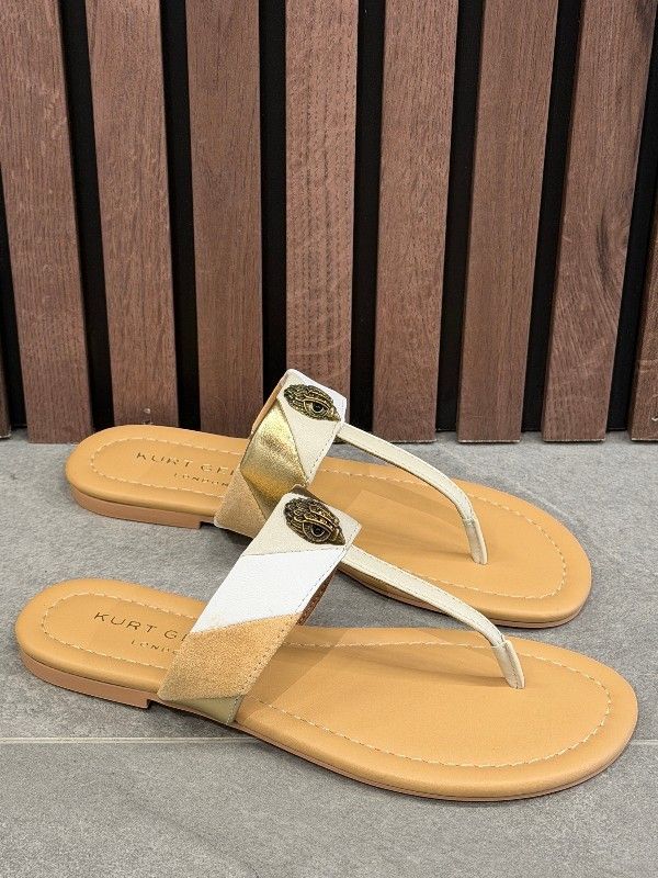 Kurt Geiger - Kensington T-Bar Sandal - Beige