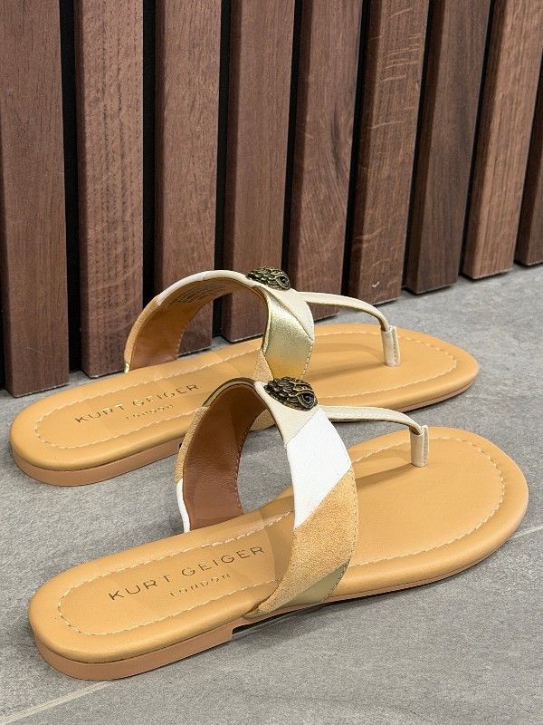 Kurt Geiger - Kensington T-Bar Sandal - Beige
