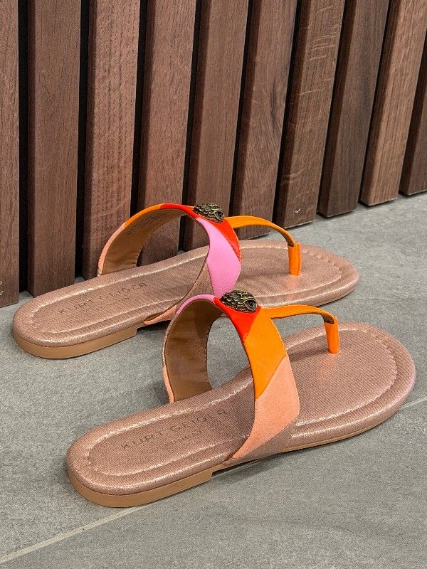 Kurt Geiger - Kensington T-bar Sandal - Oranje