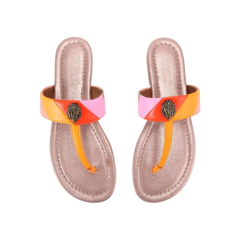 Kurt Geiger - Kensington T-bar Sandal - Oranje