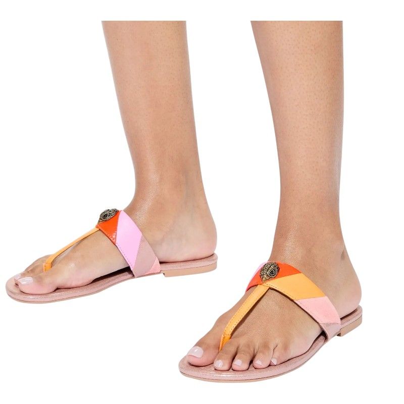 Kurt Geiger - Kensington T-bar Sandal - Oranje