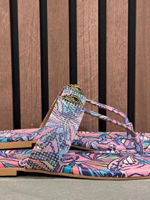 Kurt Geiger - Kensington T-Bar Sandal - Paars