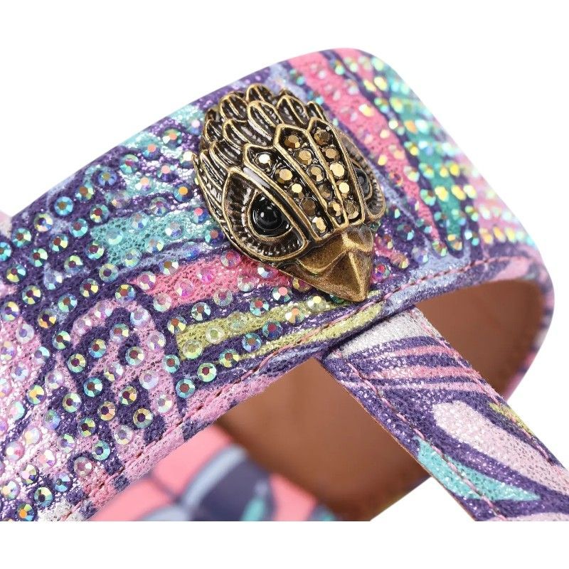 Kurt Geiger - Kensington T-Bar Sandal - Paars