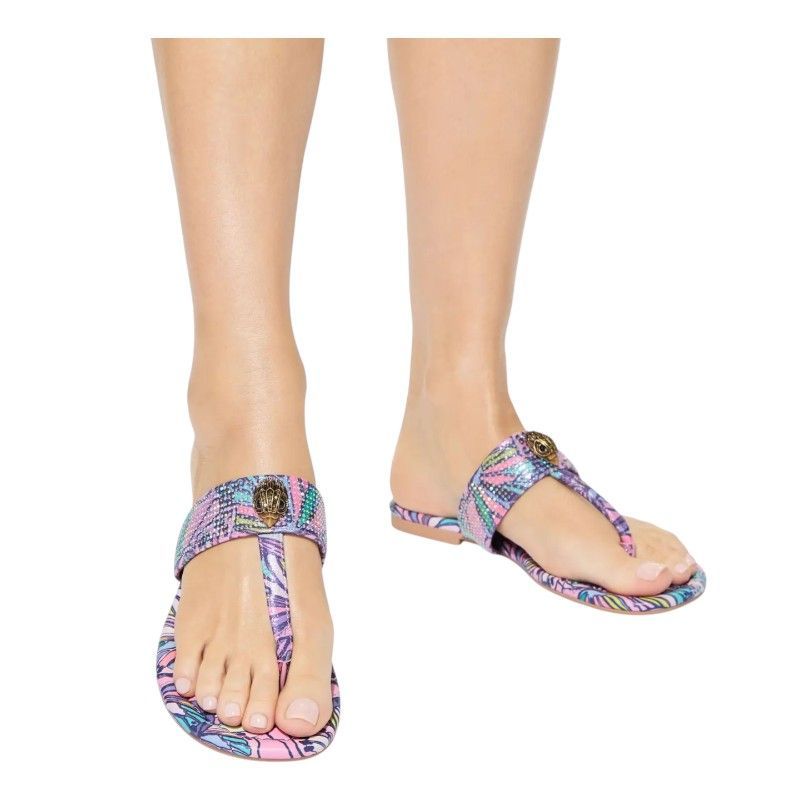 Kurt Geiger - Kensington T-Bar Sandal - Paars