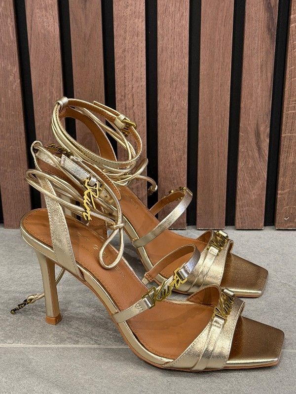 Kurt Geiger - Kurt Strappy Sandal - Goud