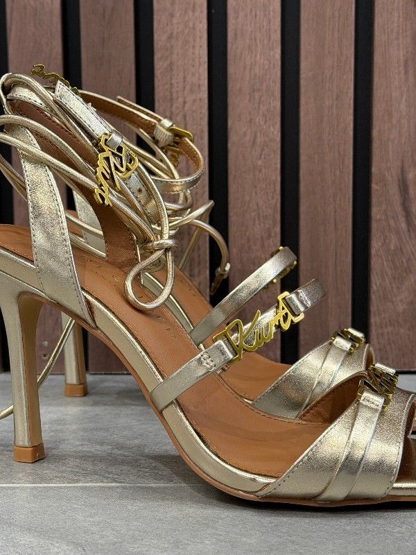 Kurt Geiger - Kurt Strappy Sandal - Goud