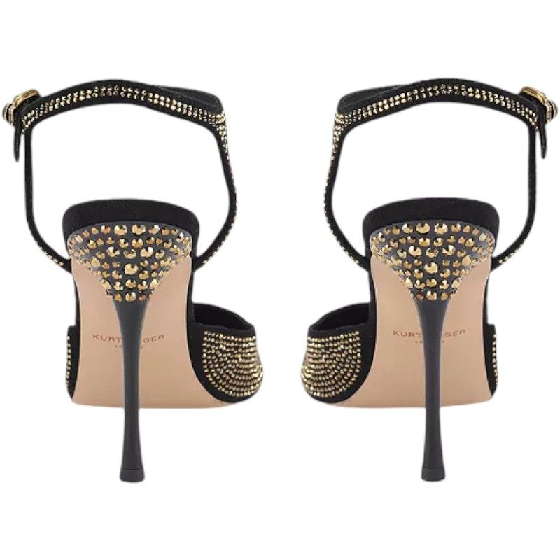 Kurt Geiger - Mayfair Point Ankle Strap - Zwart