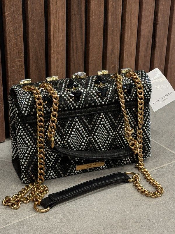 Kurt Geiger - Md Kensington Jewel - Zwart