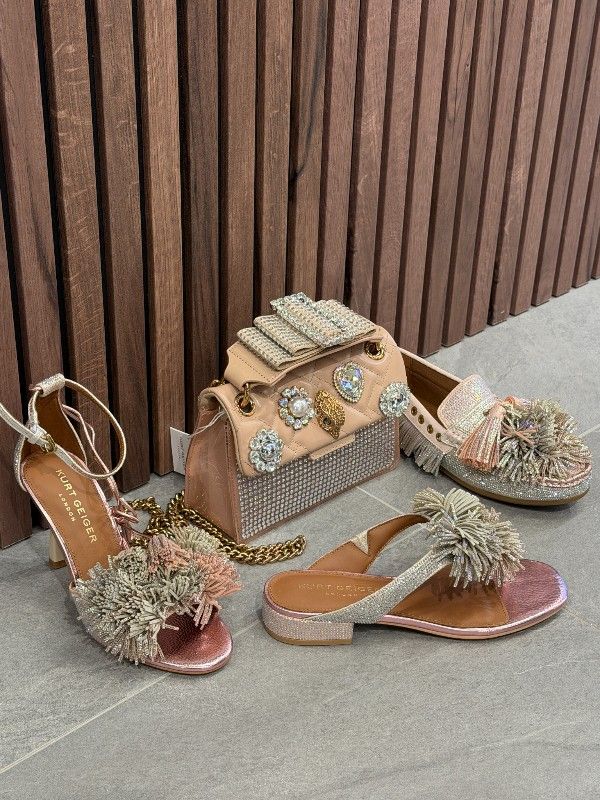 Kurt Geiger - Mini Kensington Handle - Beige