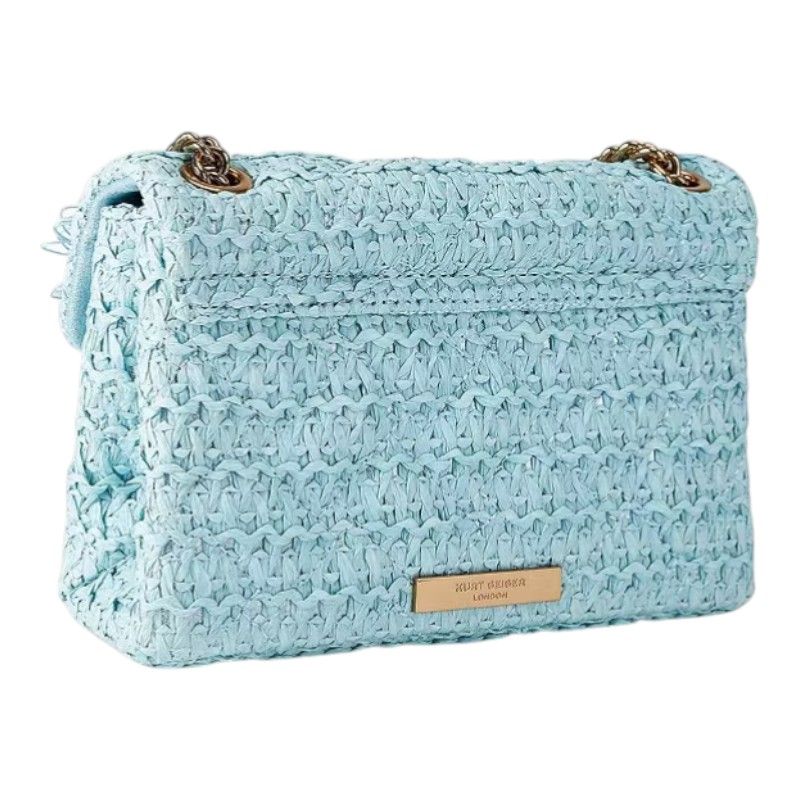 Kurt Geiger - Raffia Mini Kensington - Blauw