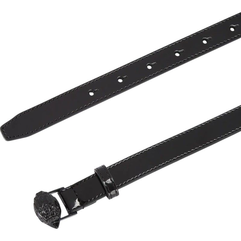 Kurt Geiger - 20 Eagle Belt Patent - Zwart