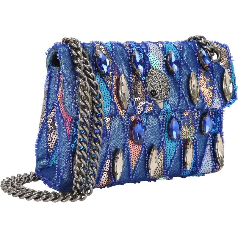 Kurt Geiger - Sequin Mini Kensington - Blauw