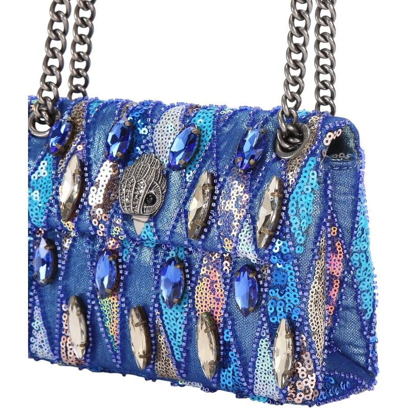 Kurt Geiger - Sequin Mini Kensington - Blauw