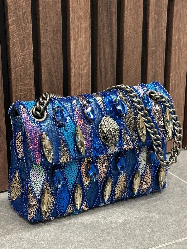 Kurt Geiger - Sequin Mini Kensington - Blauw