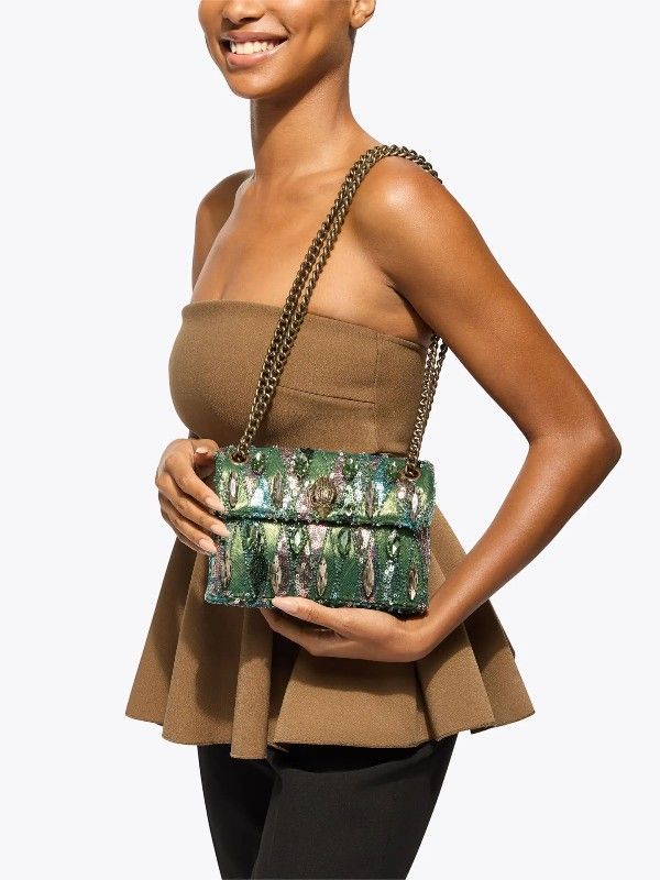 Kurt Geiger - Sequin Mini Kensington - Groen