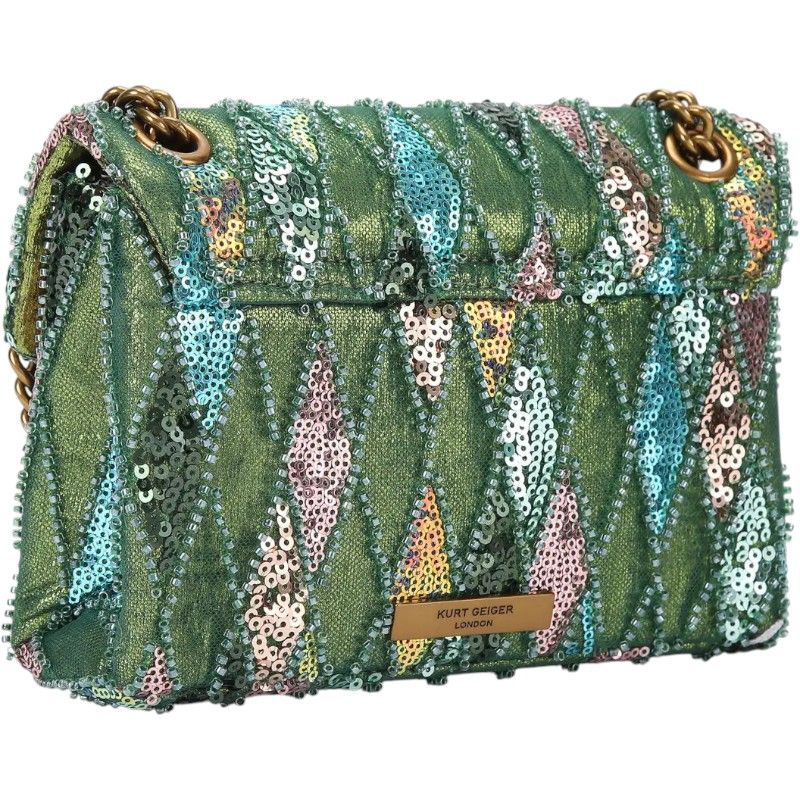Kurt Geiger - Sequin Mini Kensington - Groen