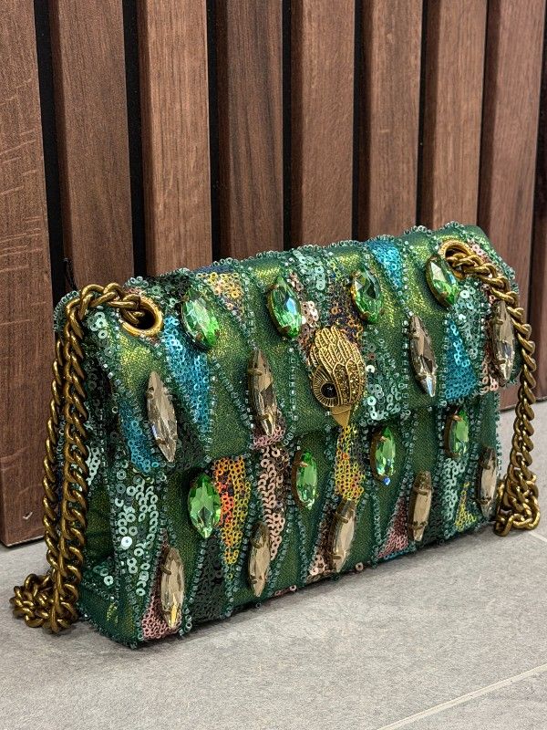 Kurt Geiger - Sequin Mini Kensington - Groen
